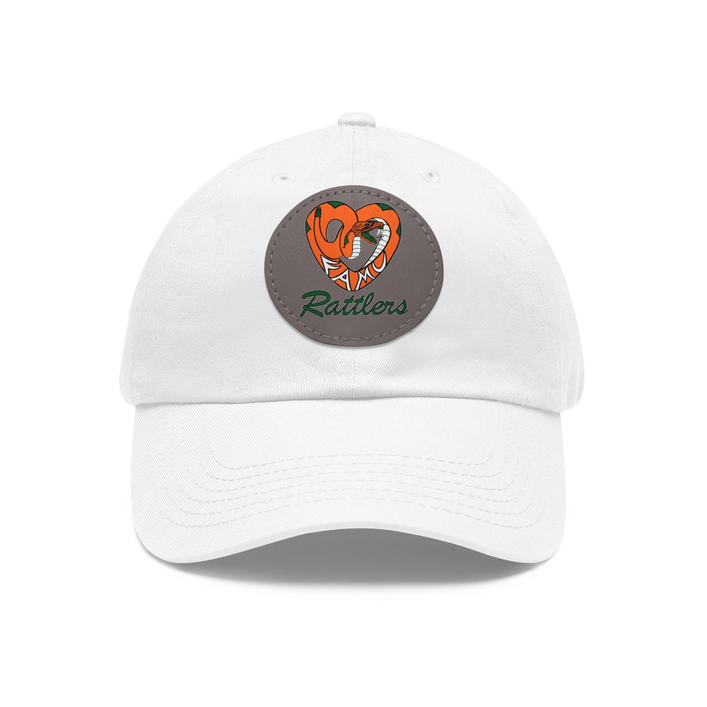 LOVING FAMU RATTLERS CAP Leather Patch