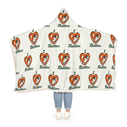 I LOVE FAMU RATTLERS Snuggle Blanket