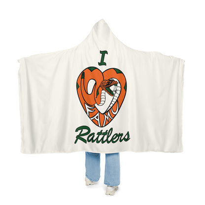 I LOVE FAMU RATTLERS Snuggle Blanket