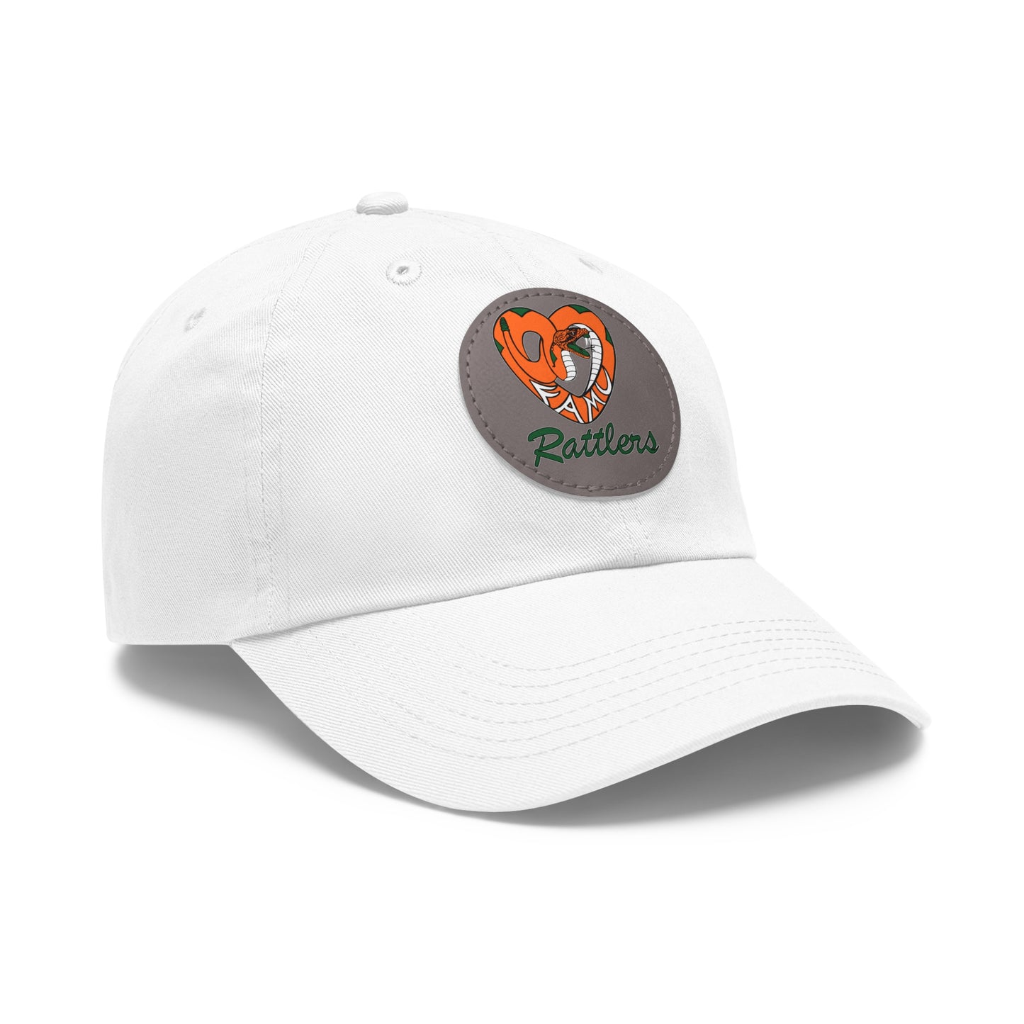 LOVING FAMU RATTLERS CAP Leather Patch