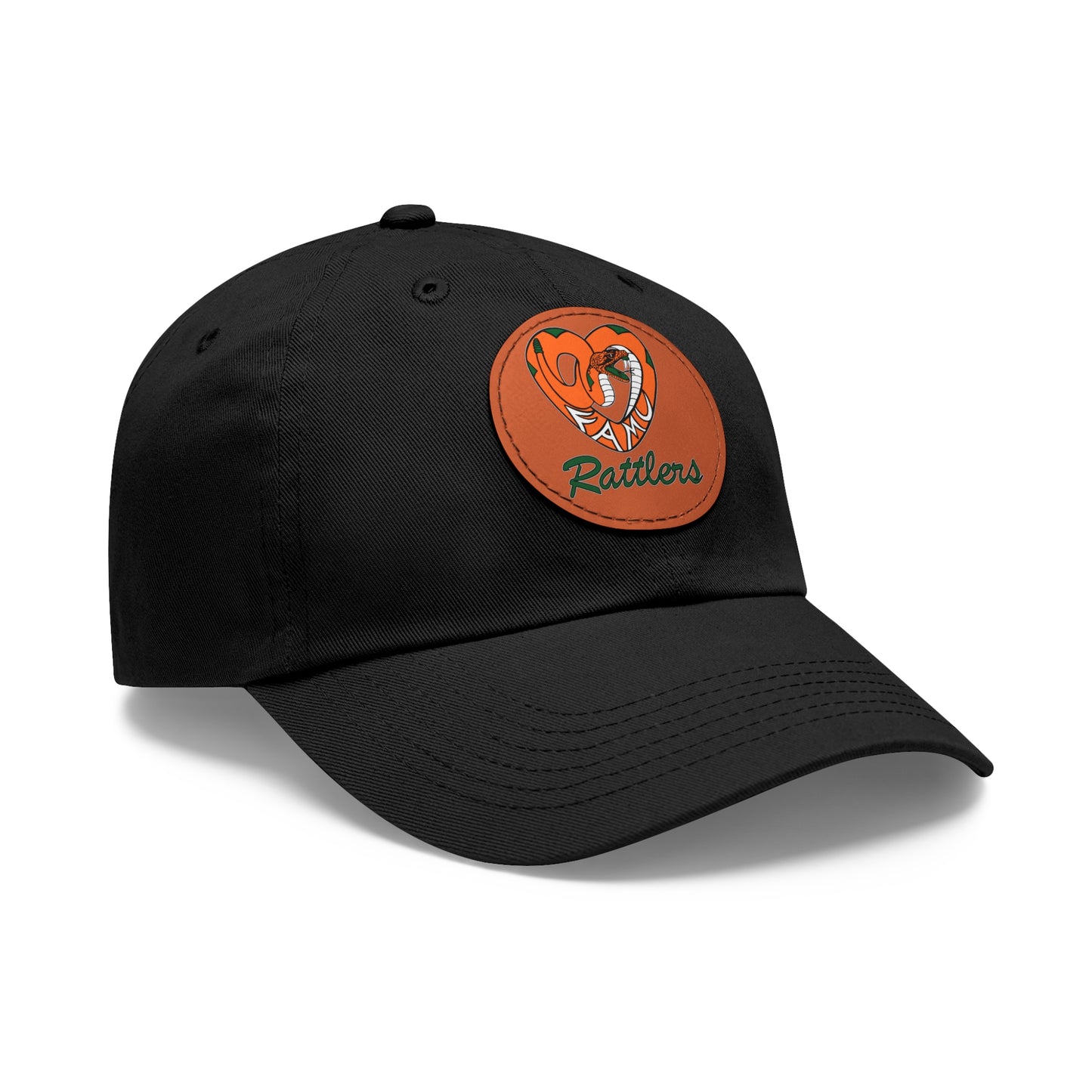 LOVING FAMU RATTLERS CAP Leather Patch